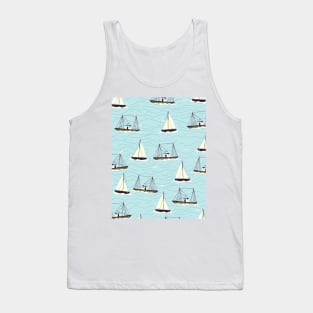 Vintage nautical pattern Tank Top